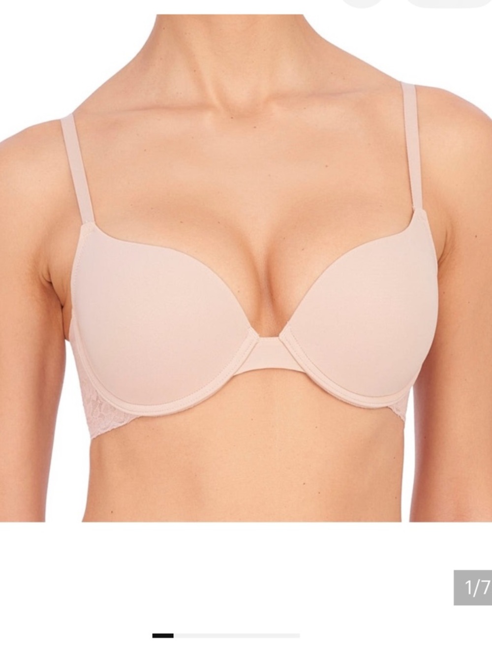 NEW NATORI SHEER GLAMOUR  Push-Up Bra